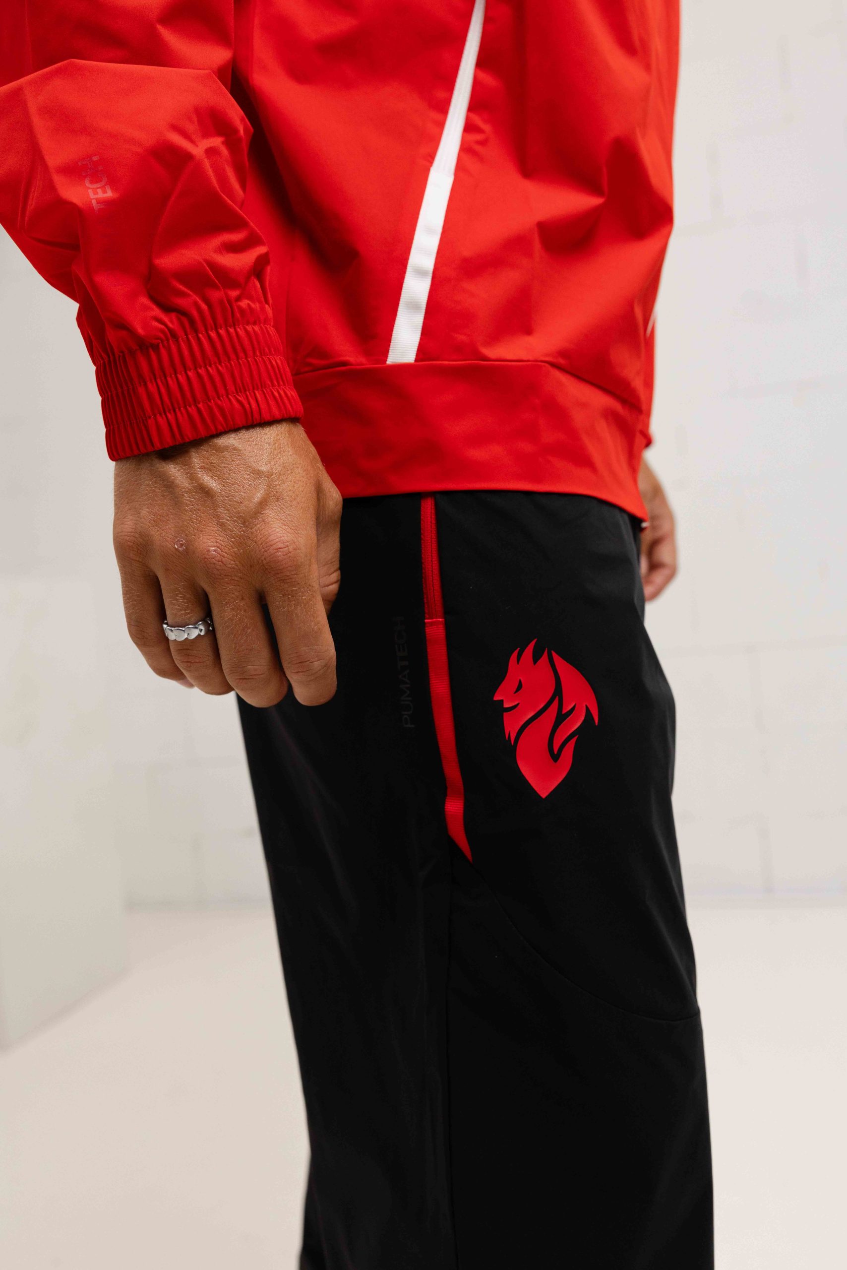 AC Milan Tech Woven Trainingspak Senior 2025/2026 Rood