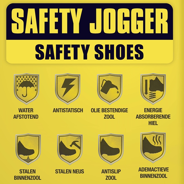 Safety Jogger climber leren werkschoenen S3
