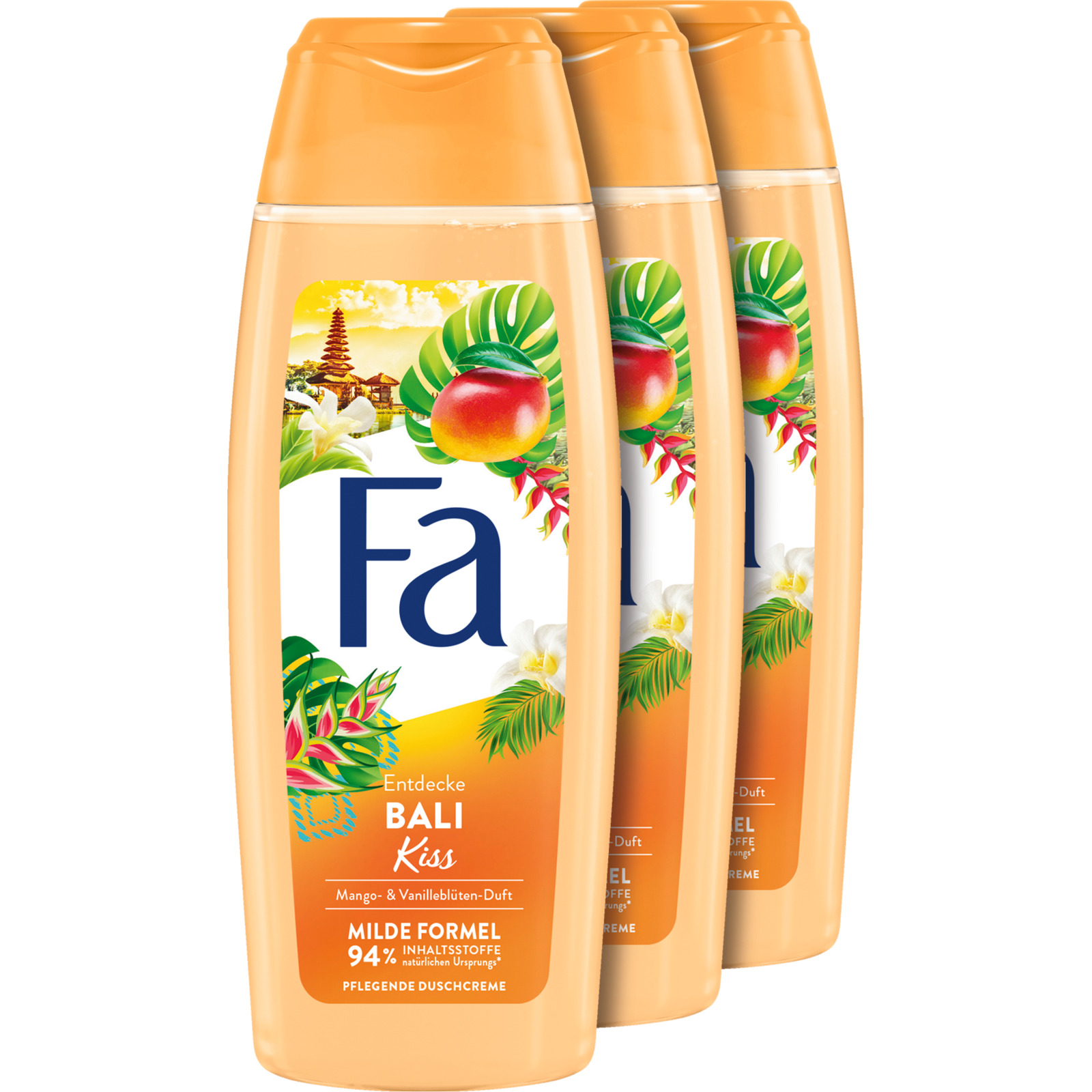 Fa Shower Bali Kiss 3 x 250 ml