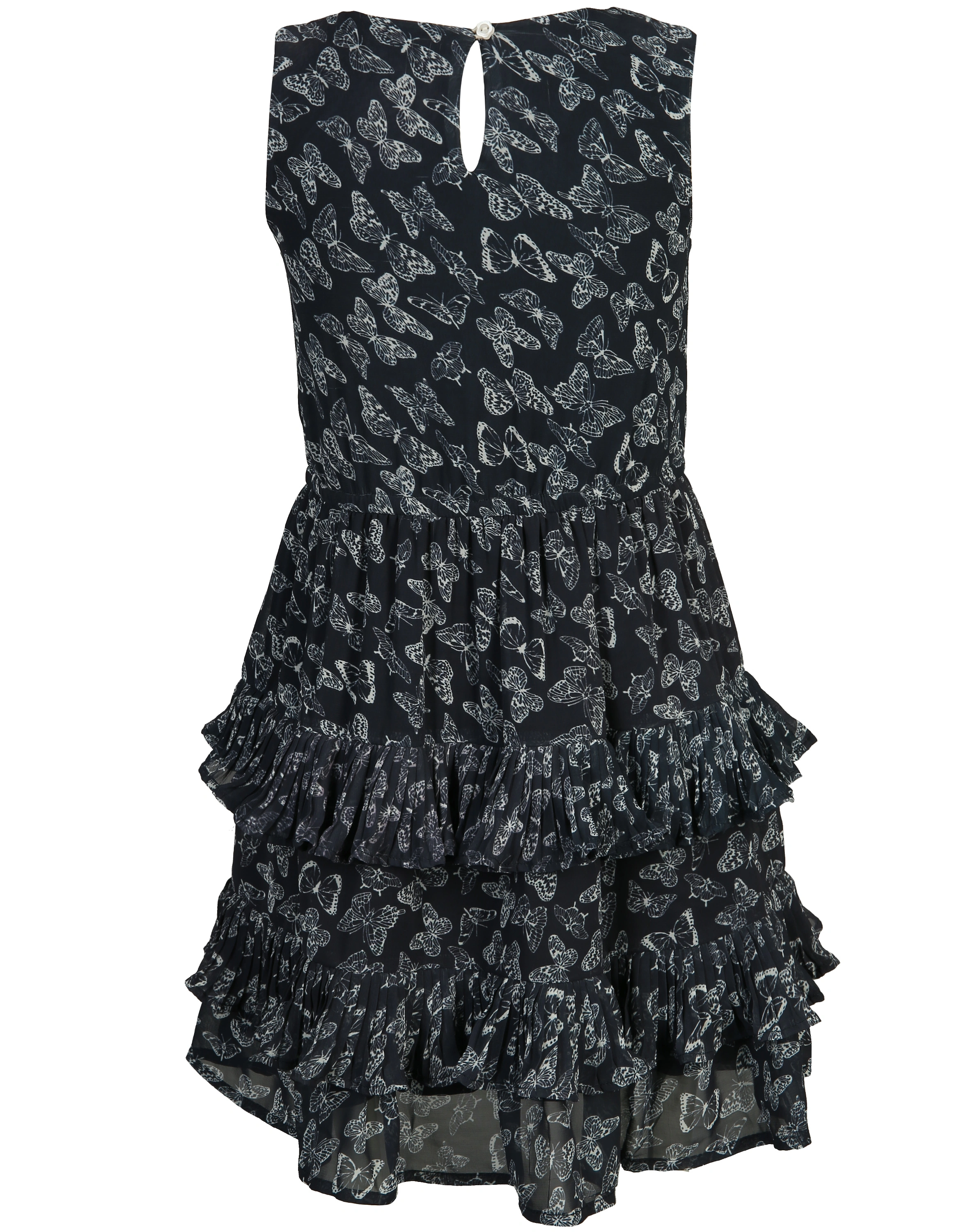 Kleid FRILL in navy