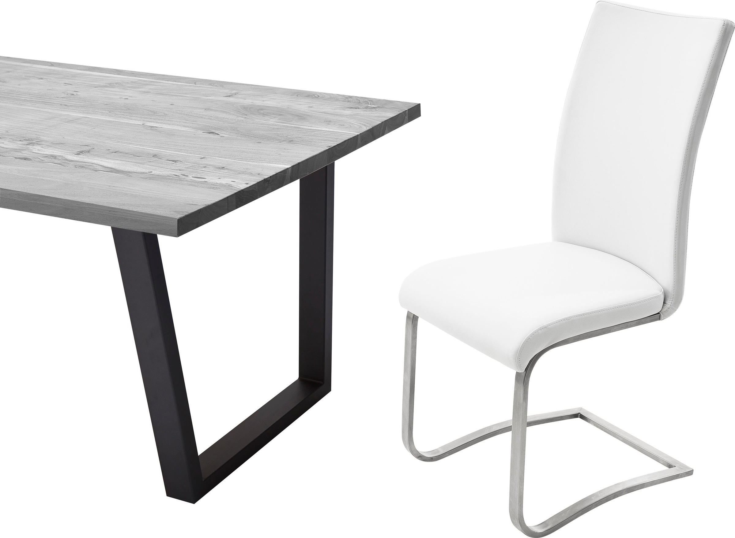 MCA furniture Freischwinger »Arco« (Set) 2 Stk.2er-, 4er-, 6er-Set, Stuhl belastbar bis 130 Kg