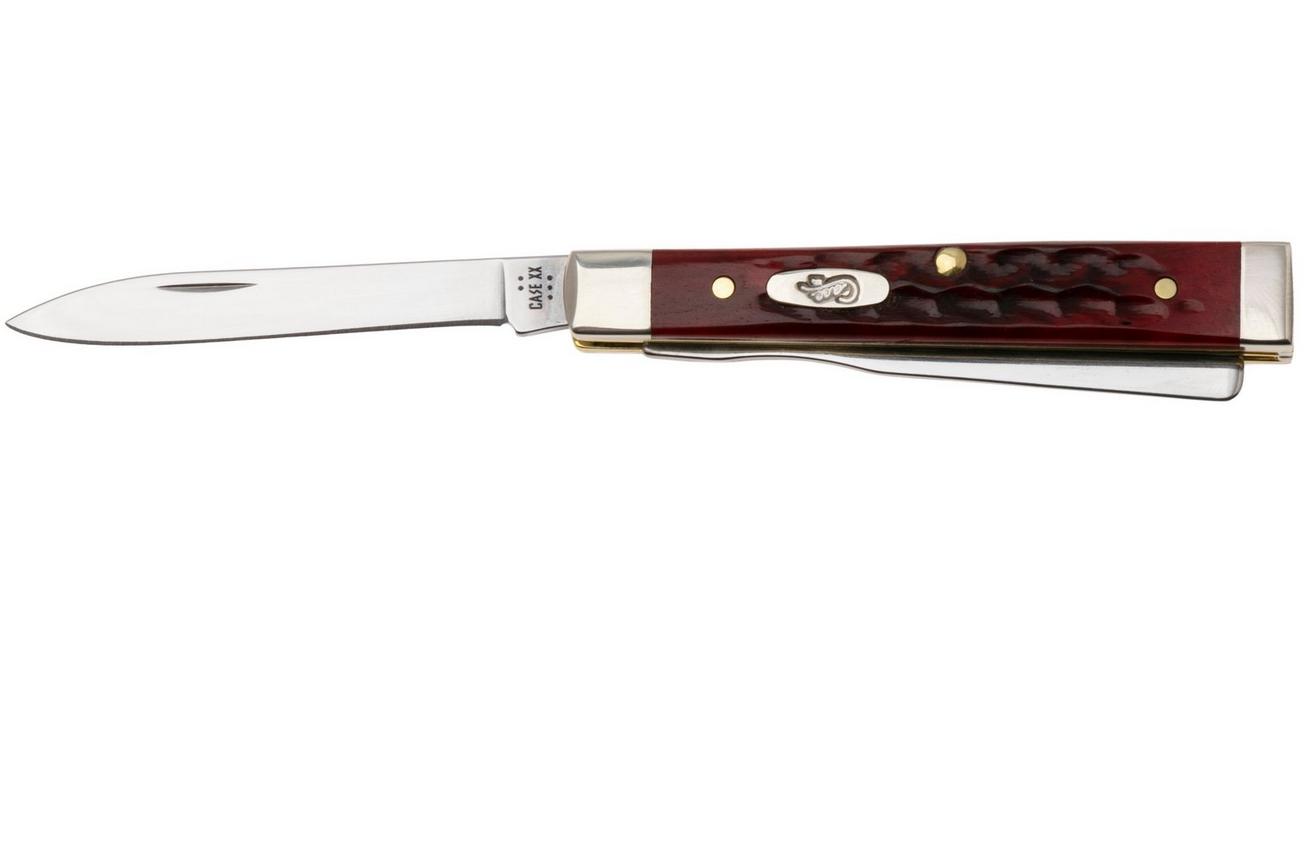Case Baby Doc Pocket Worn Old Red Bone, Corn Cob Jig, 10308, 6282SP SS zakmes