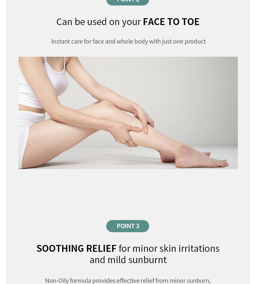 MIZON - Cica Aloë 96% Verzachtende Gelcrème