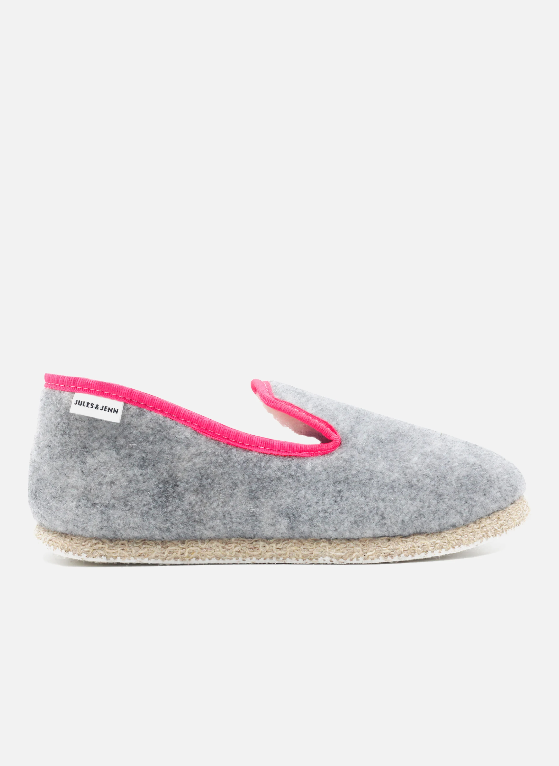 Charentaises tissu | Gris