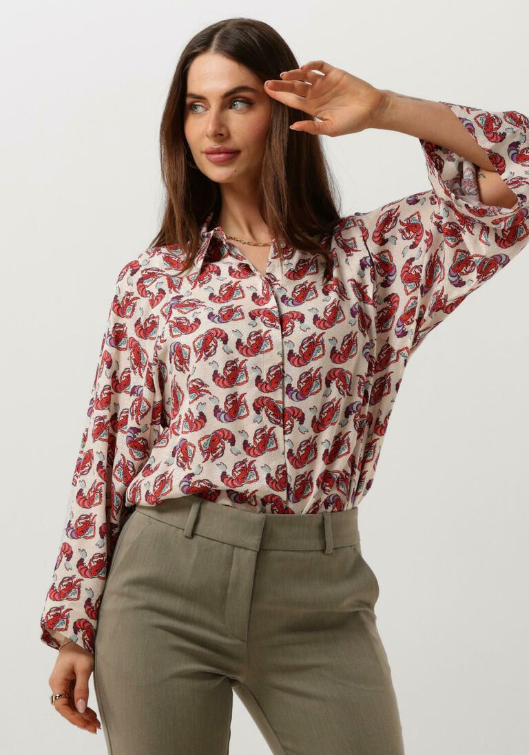 POM AMSTERDAM roest pom amsterdam blouse fete du shrimp blouse
