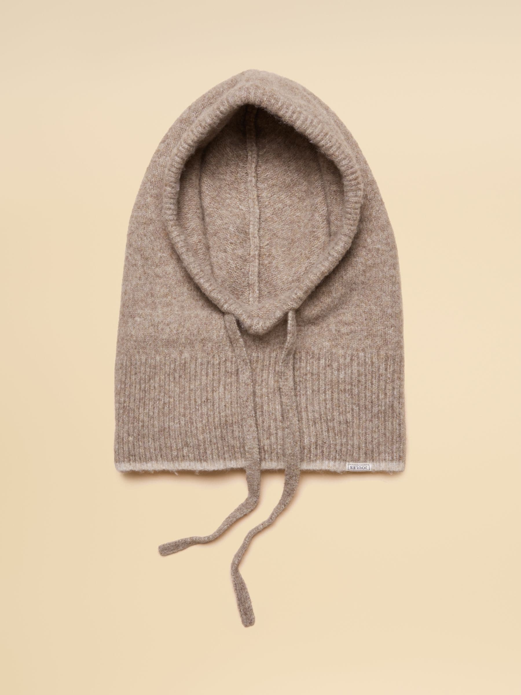Neutraal - Joules Kendra Knitted Hood