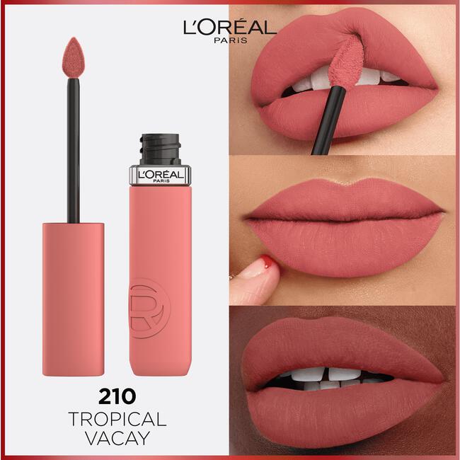 L'Oreal Paris Matte Resistance Lipstick 210 Tropical Vacay