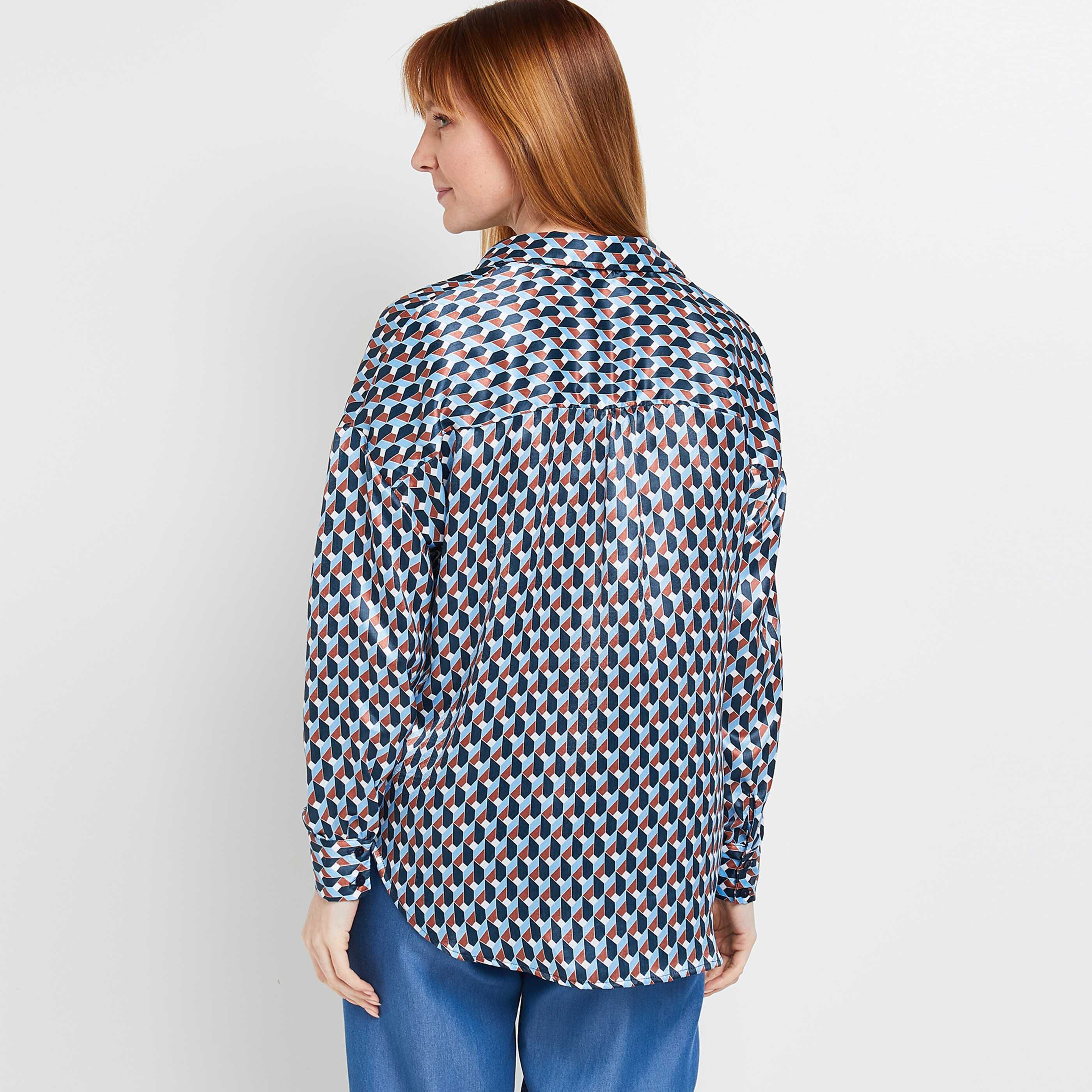 Chemise oversize femme - MARRON