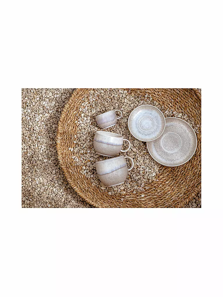 LIKE BY VILLEROY & BOCH Henkelbecher 0,37l Perlemor Sand beige