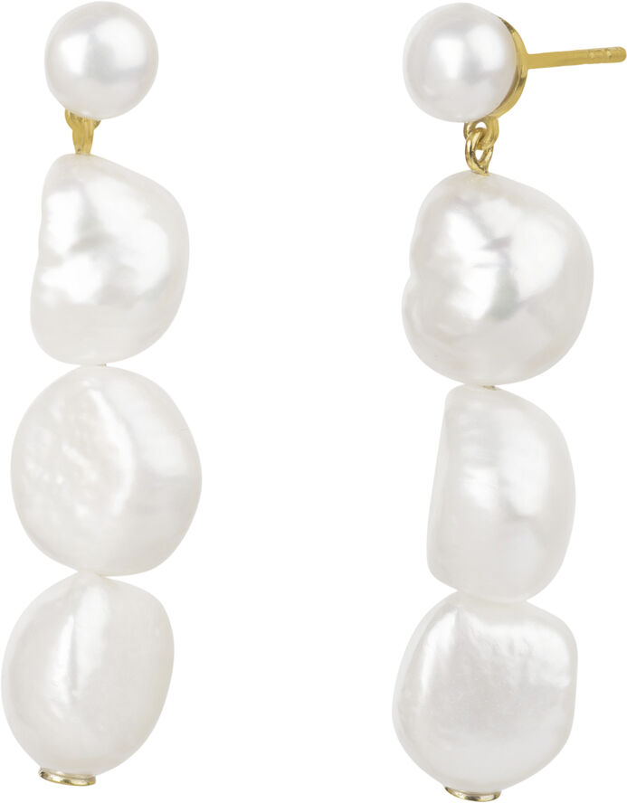 ByBiehl Aura Grande Show Earring -GP Gold plated silv
