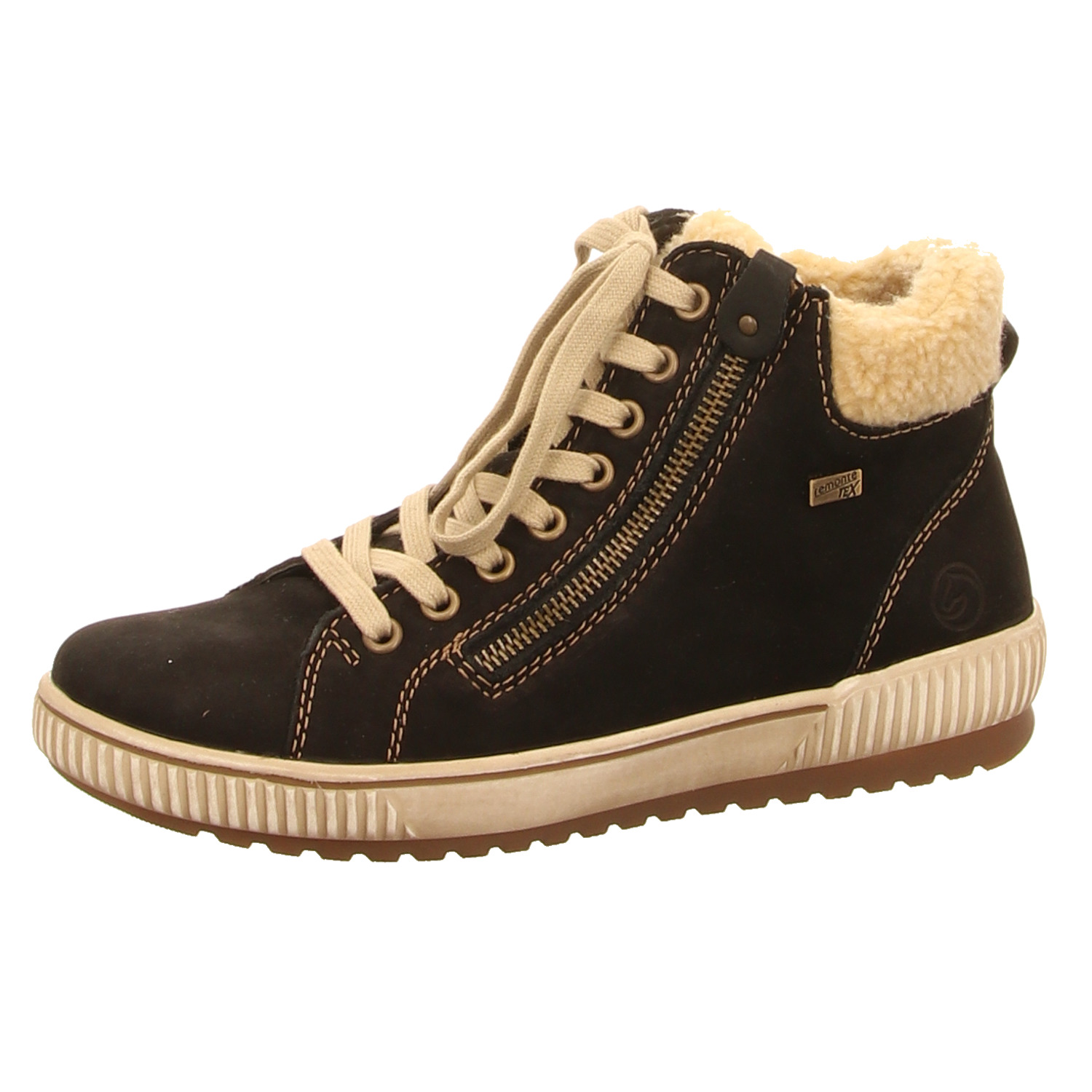Remonte Knöchelschnürschuh schwarz