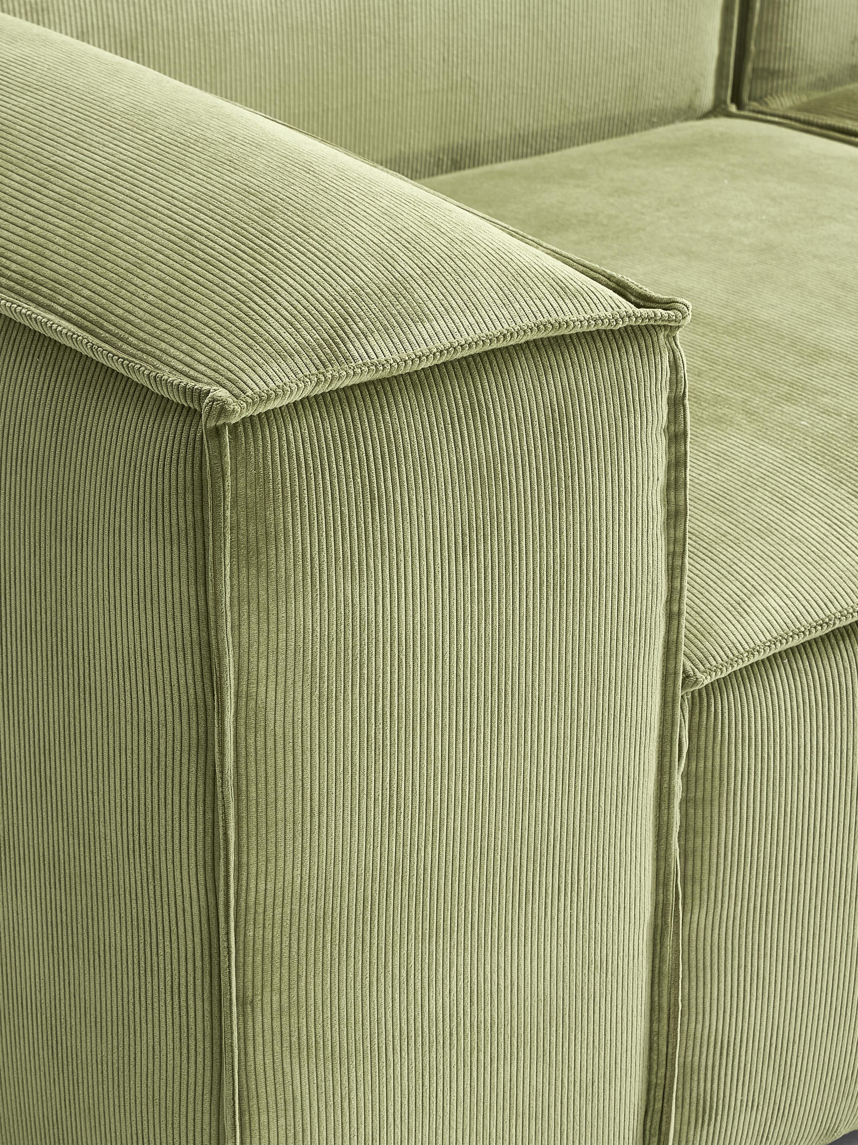 Modulaire U-bank Lennon van corduroy