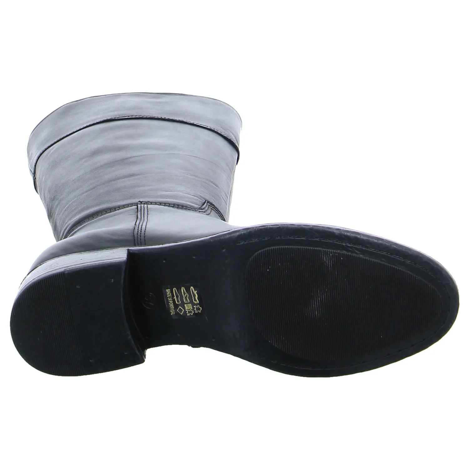 SCHUHENGEL Stiefel Schwarz Leder