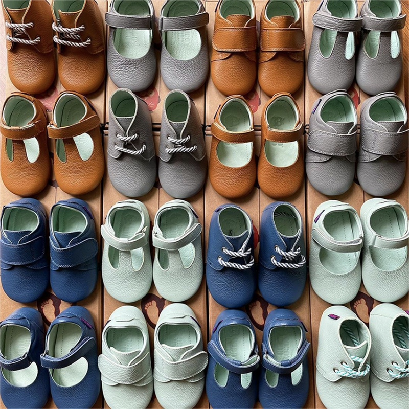 Poco Nido Poconido chaussures mighty mary jane gris