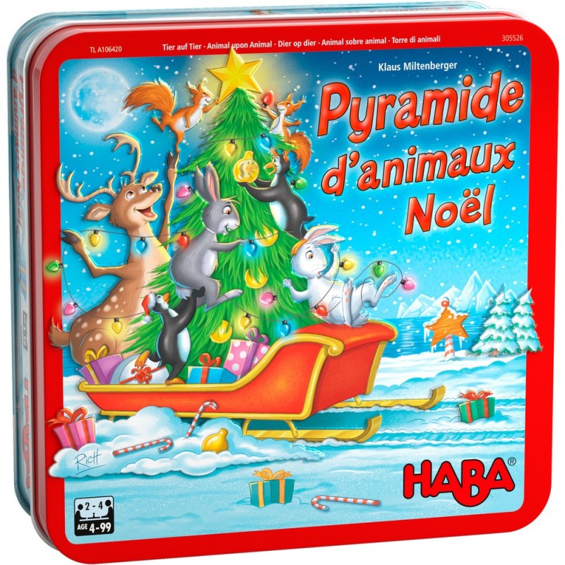 Pyramide d'animaux Noel
