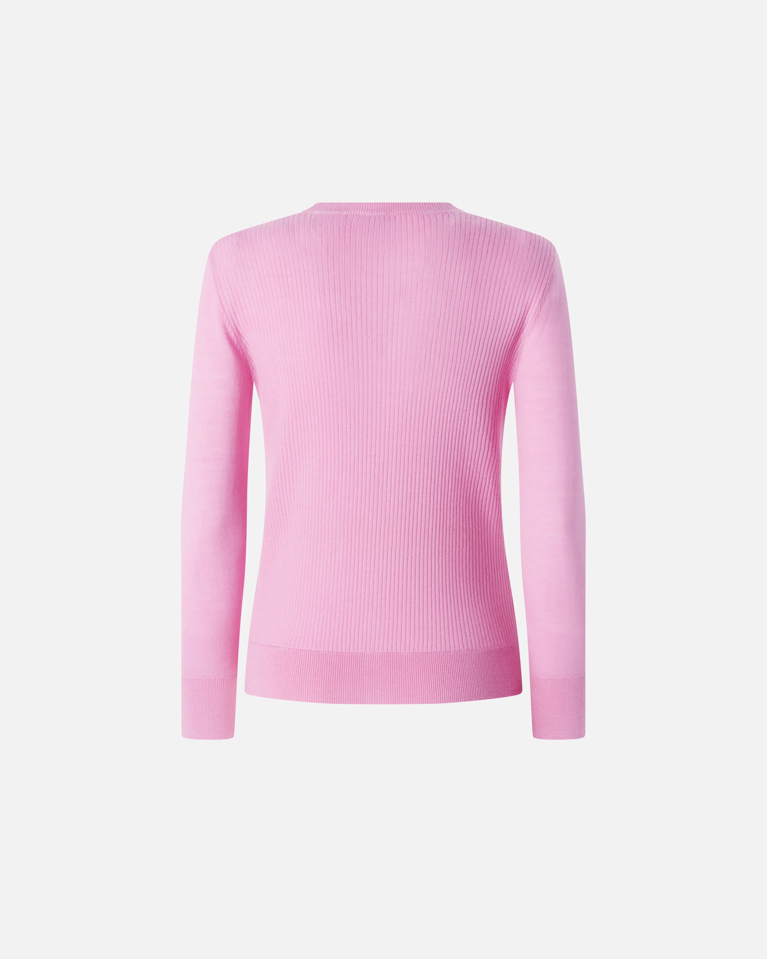 Cardigan ajusté à col v | Rose