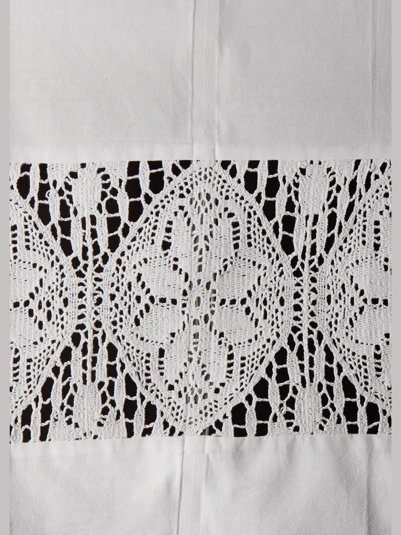 Store-bateau bordure au crochet