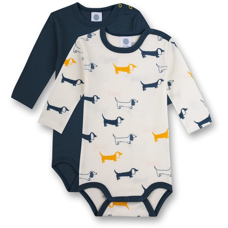 Sanetta Body Doppelpack offwhite