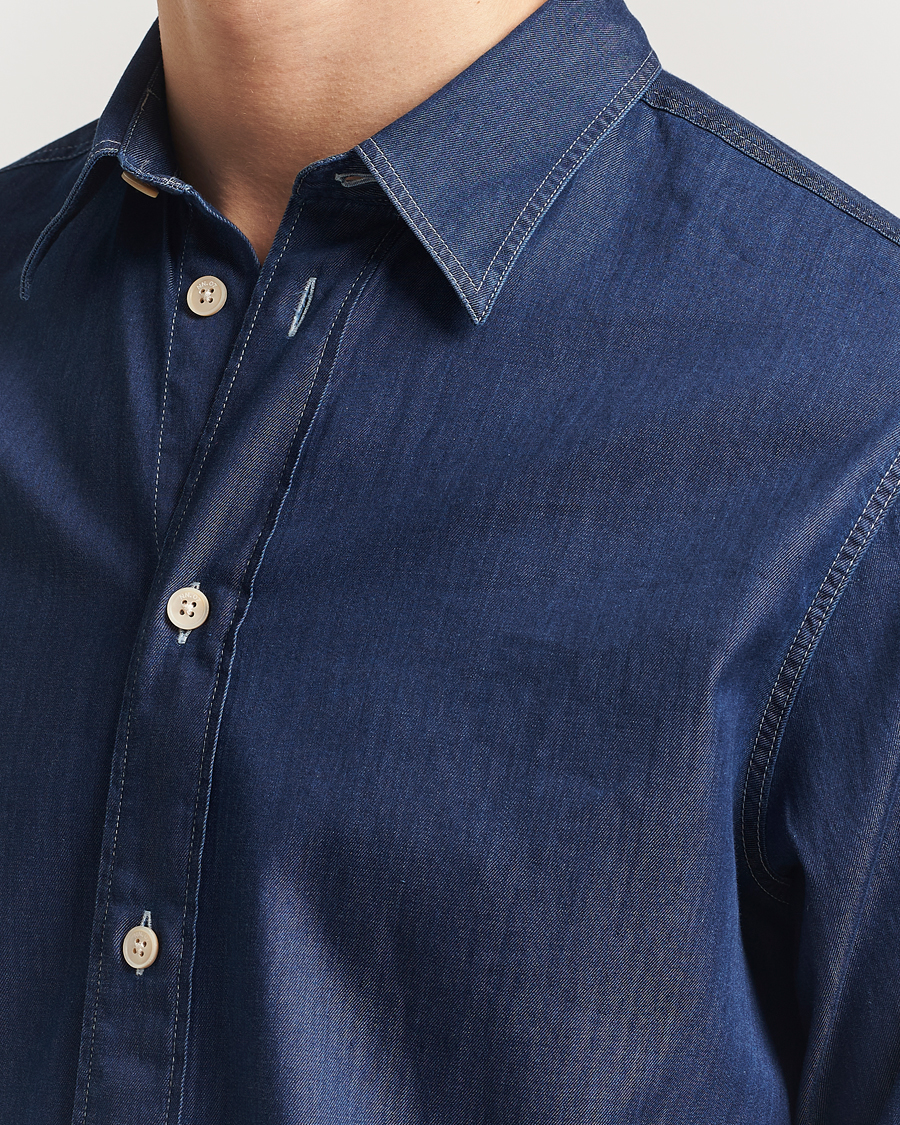 NN07 Colby Denim Shirt Medium Indigo