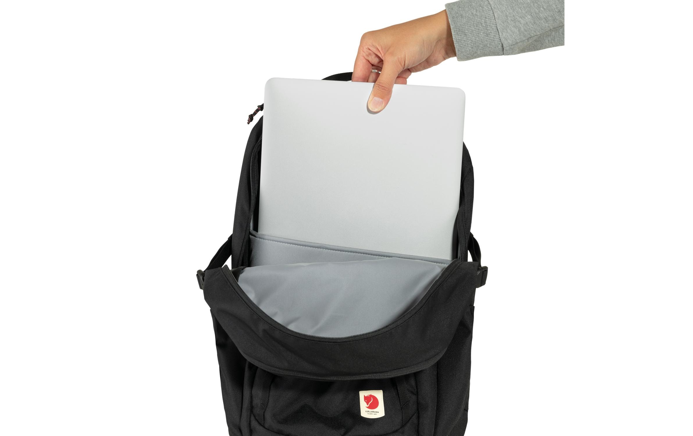Freizeitrucksack Skule 28 l, SchwarzLaptop-Rucksack aus wasserabweisendem Material
