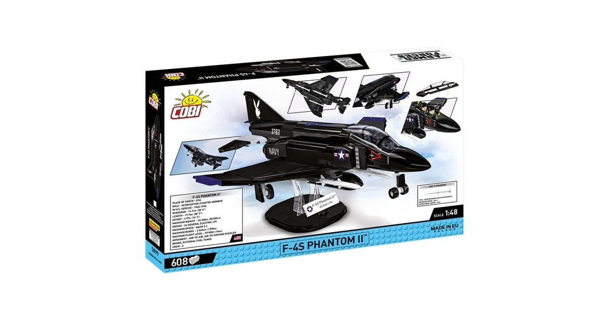 COBIArmed Forces - F-4S Phantom II Constructiespeelgoed  (Schaal 1:48)