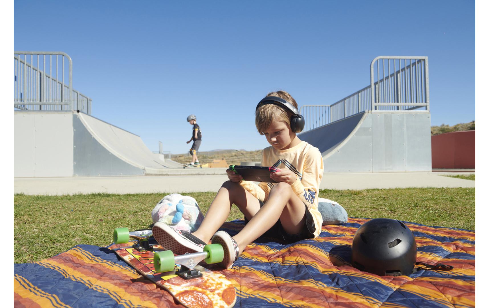 Wireless Over-Ear-Kopfhörer Groom Kids SchwarzKabellose Kinderkopfhörer