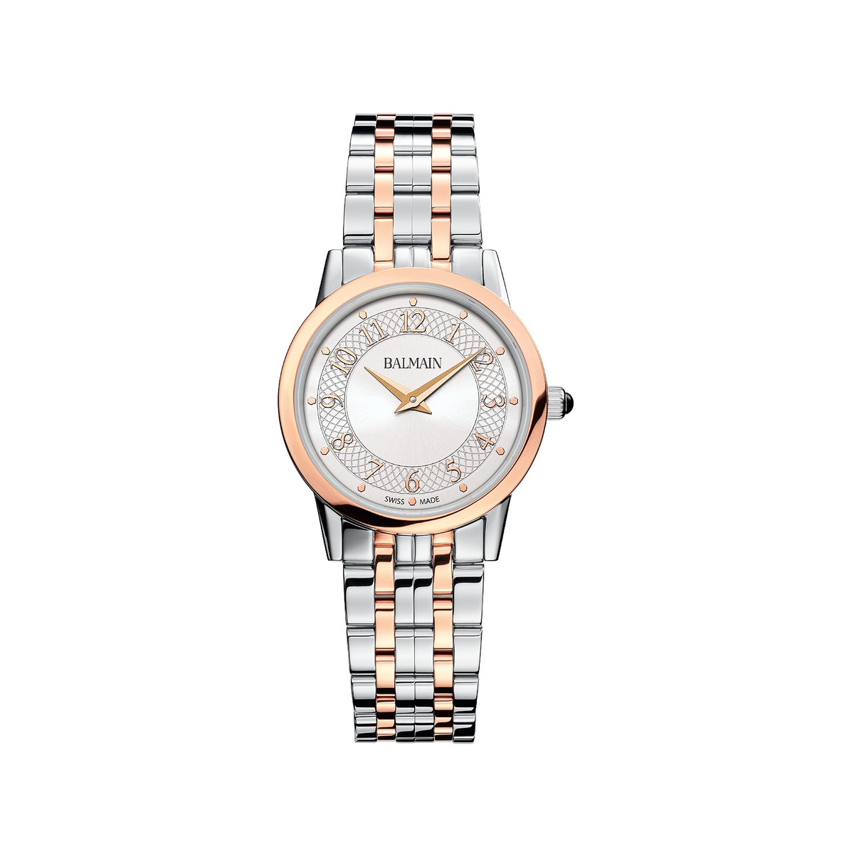 Montre Balmain femme acier bicolore doré rose