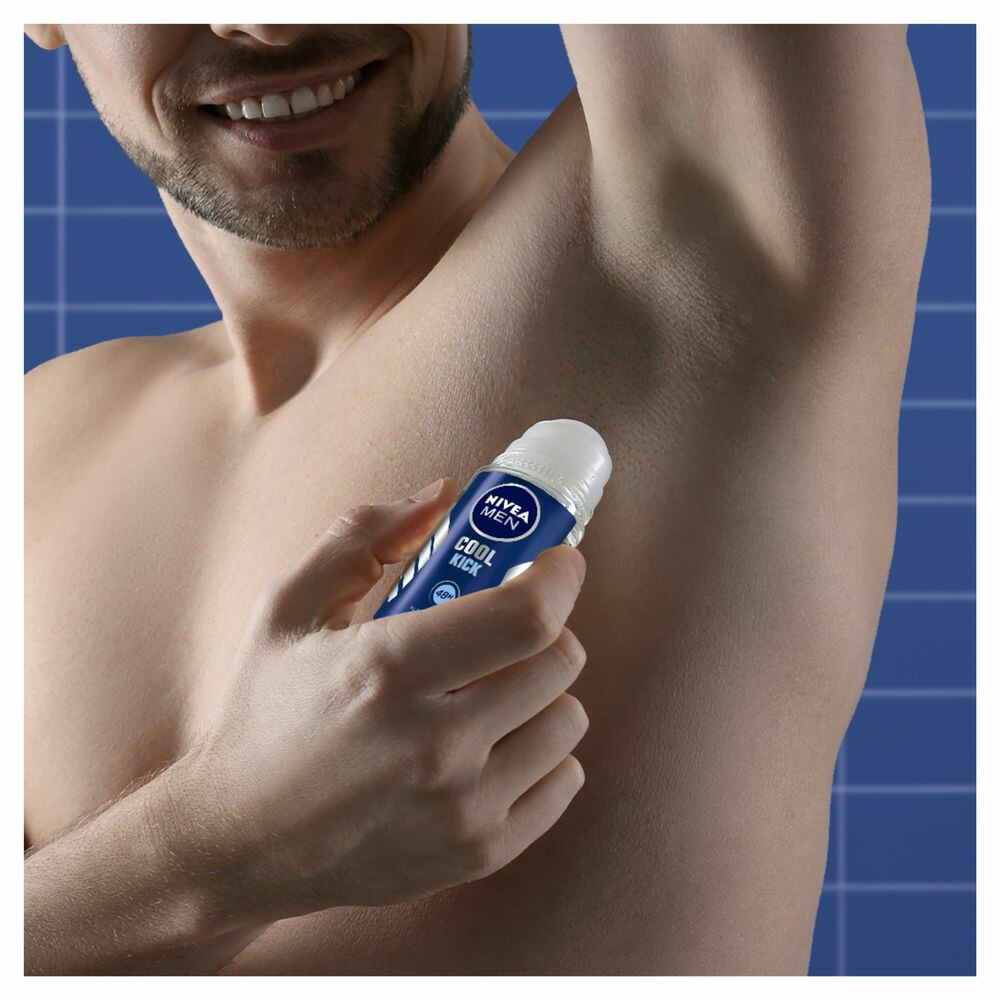6x Nivea Men Deodorant Roller Cool Kick50 ml