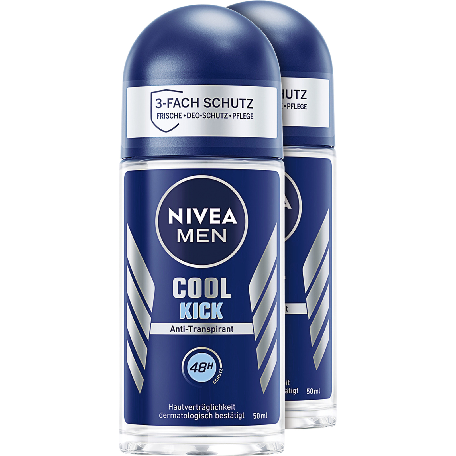 Nivea Roll Men Cool Kick 2 x 50 ml
