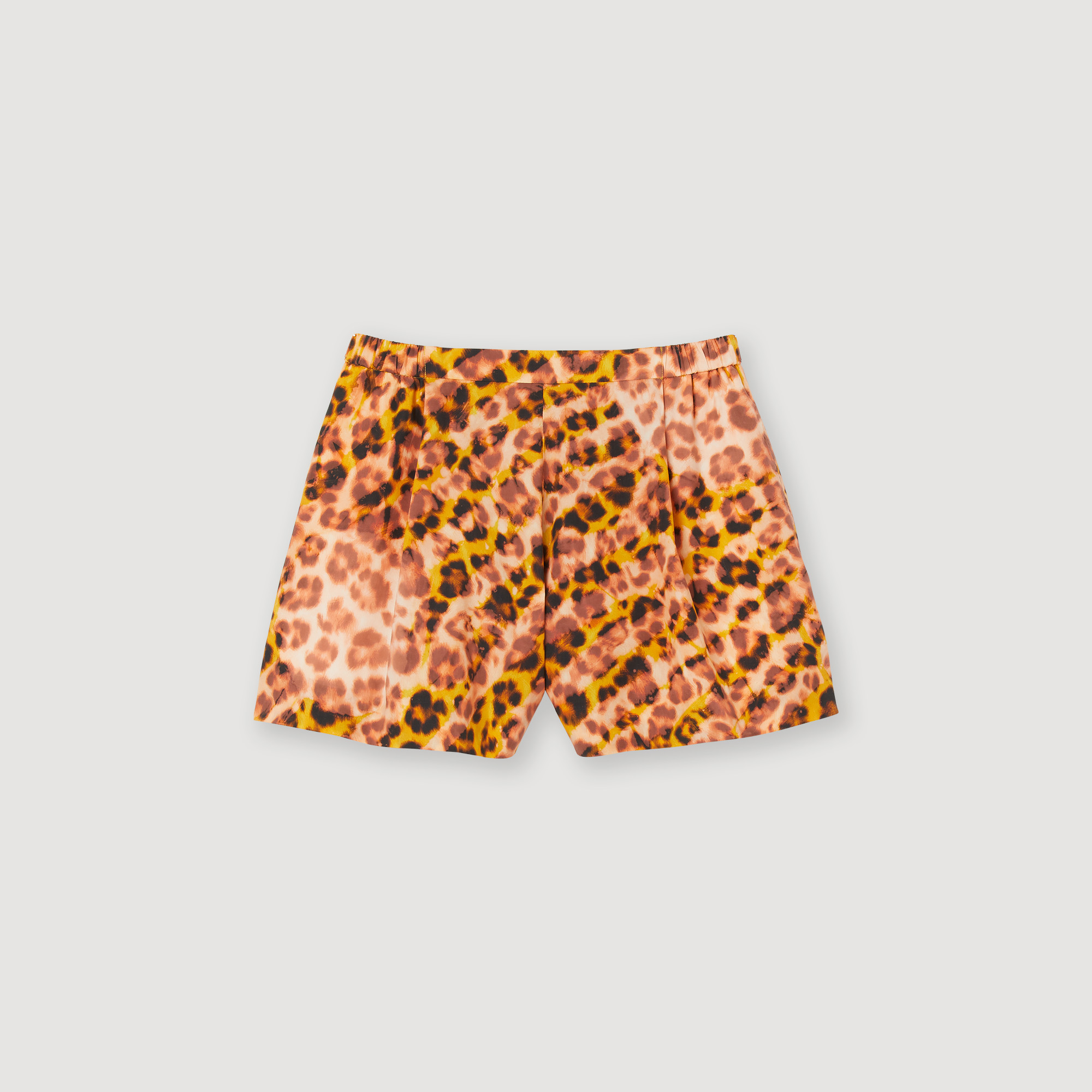 Short imprime leopard
