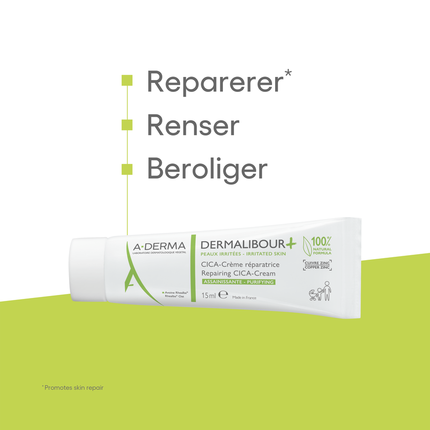 A-Derma Dermalibour  Cica reparasjonskrem 50 ml