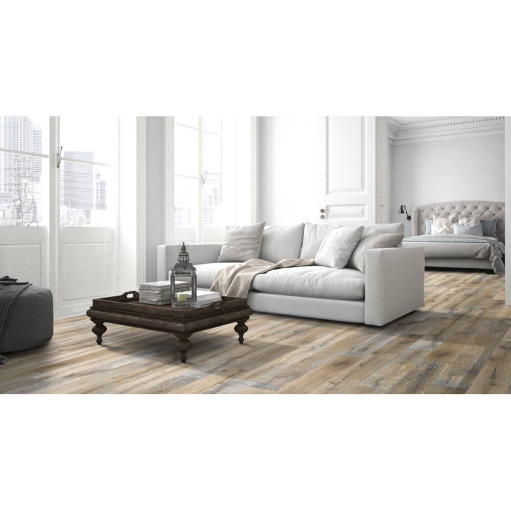 PARKETTGULV NQD OAK SNOWSTORM 1-STAV 5G 14X190X1900MM