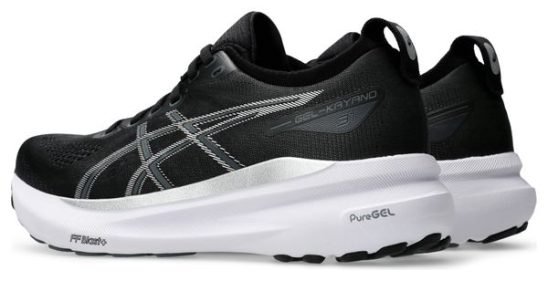 Chaussures Running Asics Gel-Kayano 31 Noir/Blanc Femme