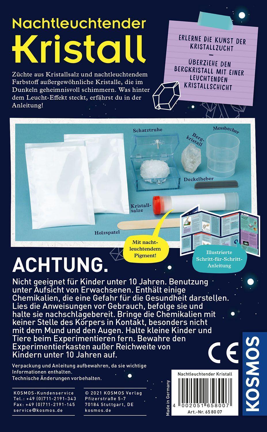 Mitbring-Experimente: Nachtleuchtender Kristall