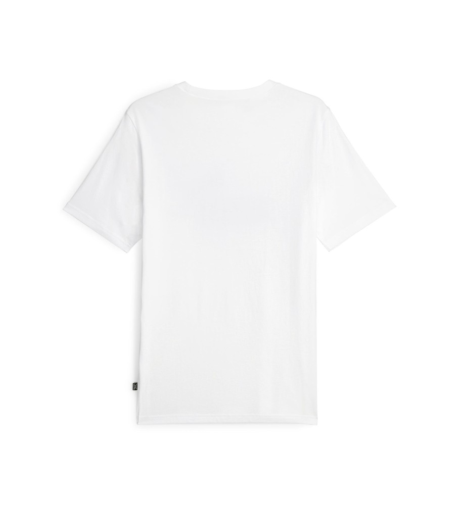 Camiseta Puma Graphics No. 1 Logo Branca
