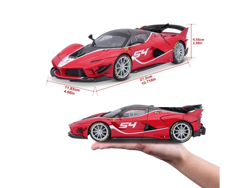 BBurago Ferrari Signature FXX-K EVO Rot 1:18 Sammlermodell im Massstab 1:18
