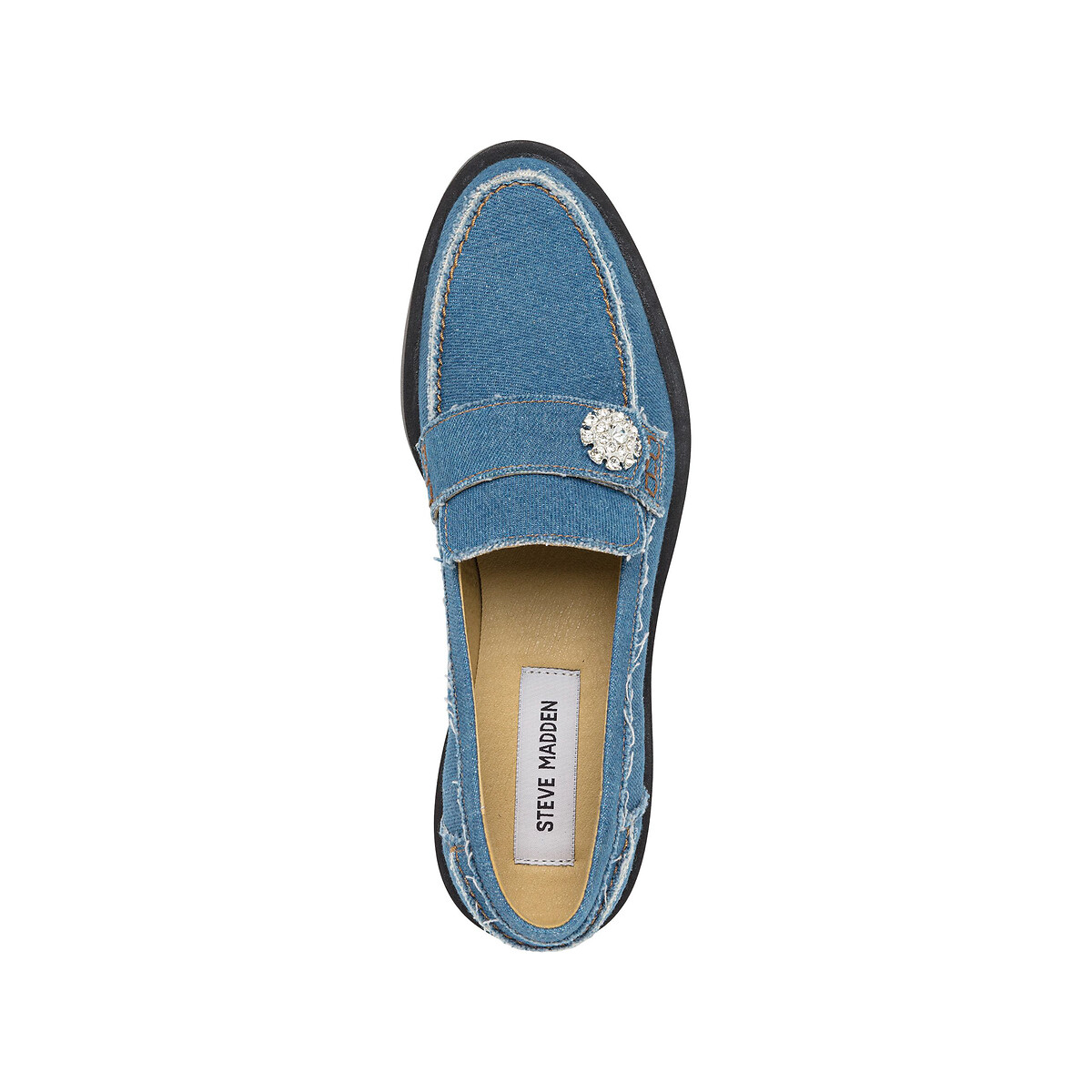 STEVE MADDEN<br>Mocassins em jeans Meggie