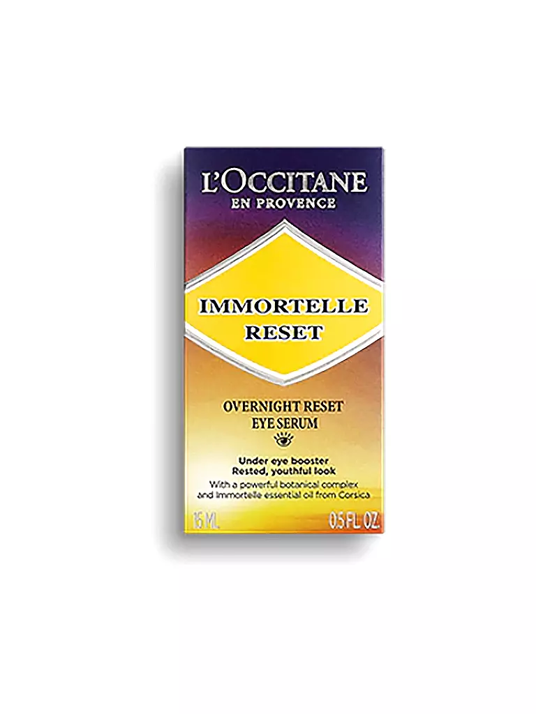 L'OCCITANE Immortelle Overnight Reset Augenserum 15ml keine Farbe