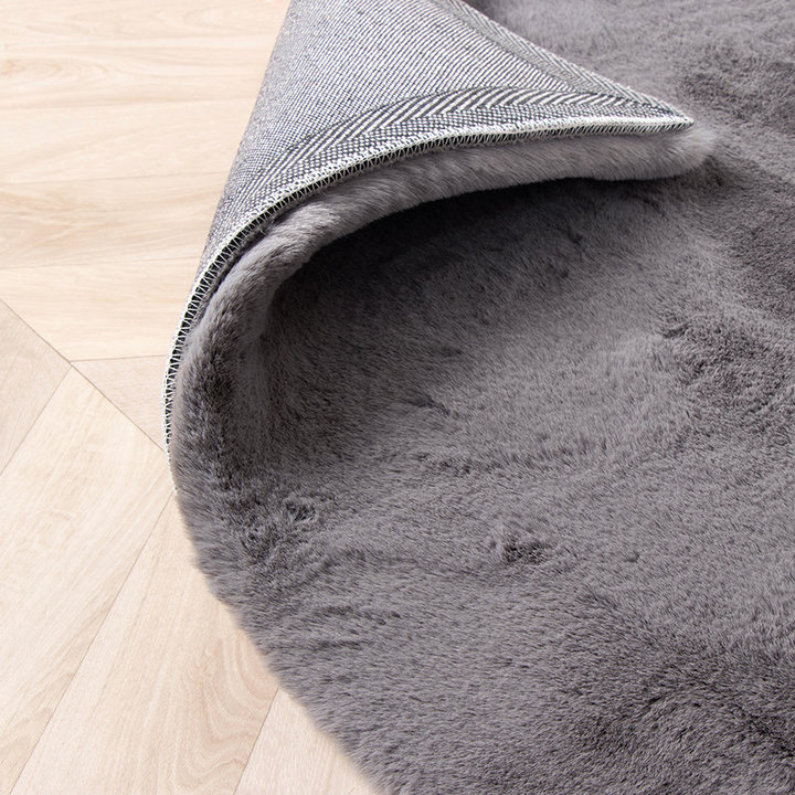 Zachte Hoogpolige loper - Comfy Supreme Antraciet