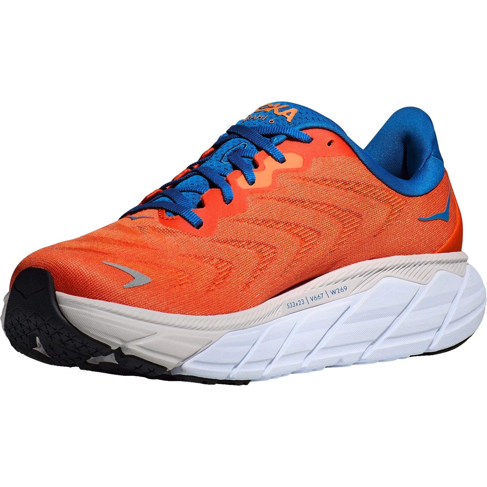 HOKA Arahi 6 Laufschuhe Herren vibrant orange