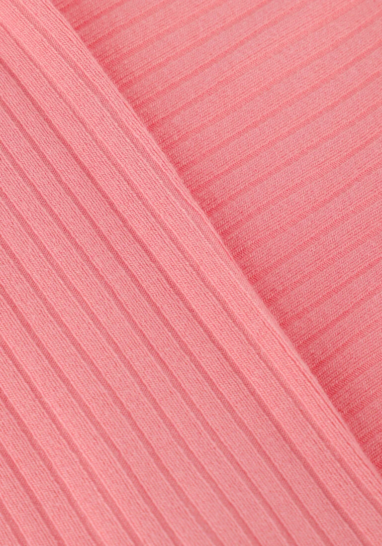 LIKE FLO roze like flo t-shirt fancy rib top