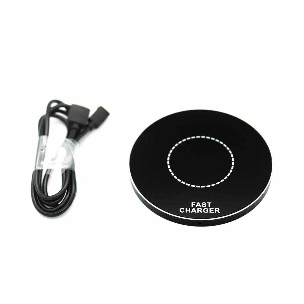 Chargeur à  induction sans fil Qi pour iPhone Noir