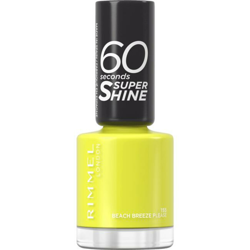 Rimmel London 60 Seconds SuperShine Nagellak 155 Beach Breeze Please8 ml