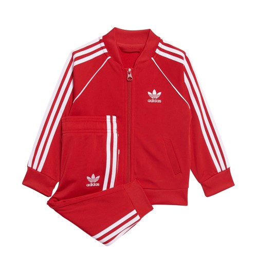 adidas Originals - SST TRACKSUIT - Rouge