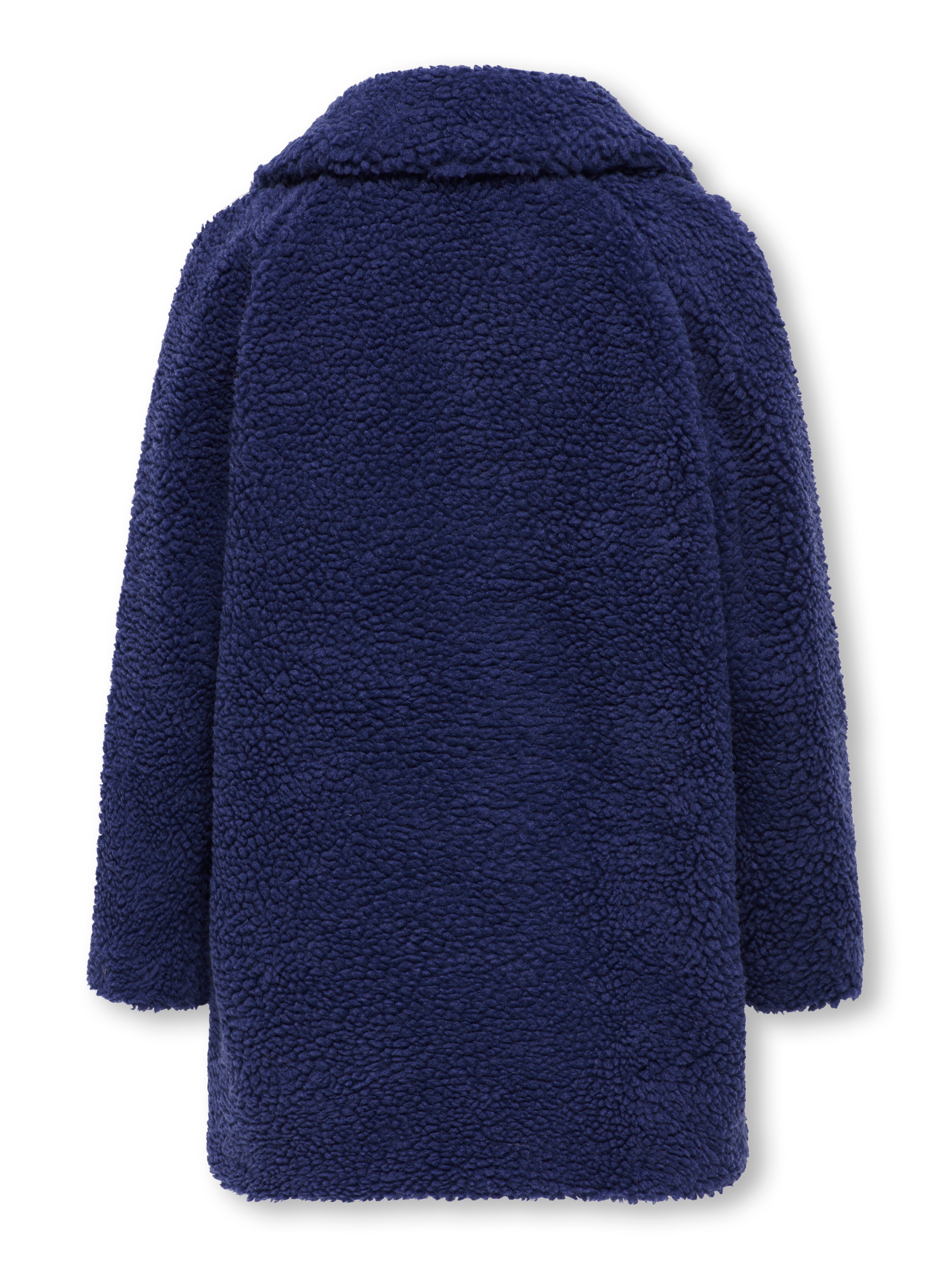 KOGNEWAURELIA Teddyfell Mantel Navy Blue