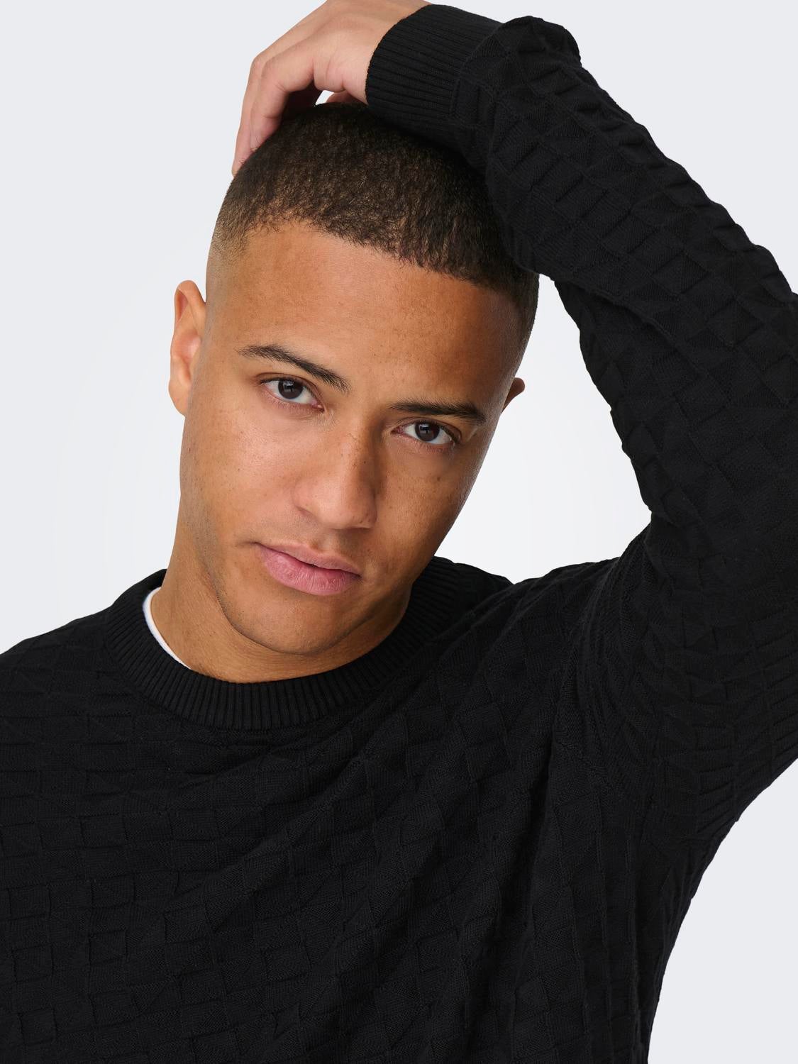 ONSKALLE Pullover Black