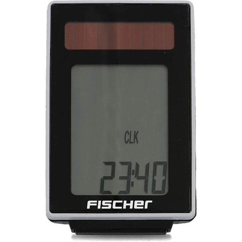 Ordinateur de vélo FISCHER radio solaire, 22 fonctions