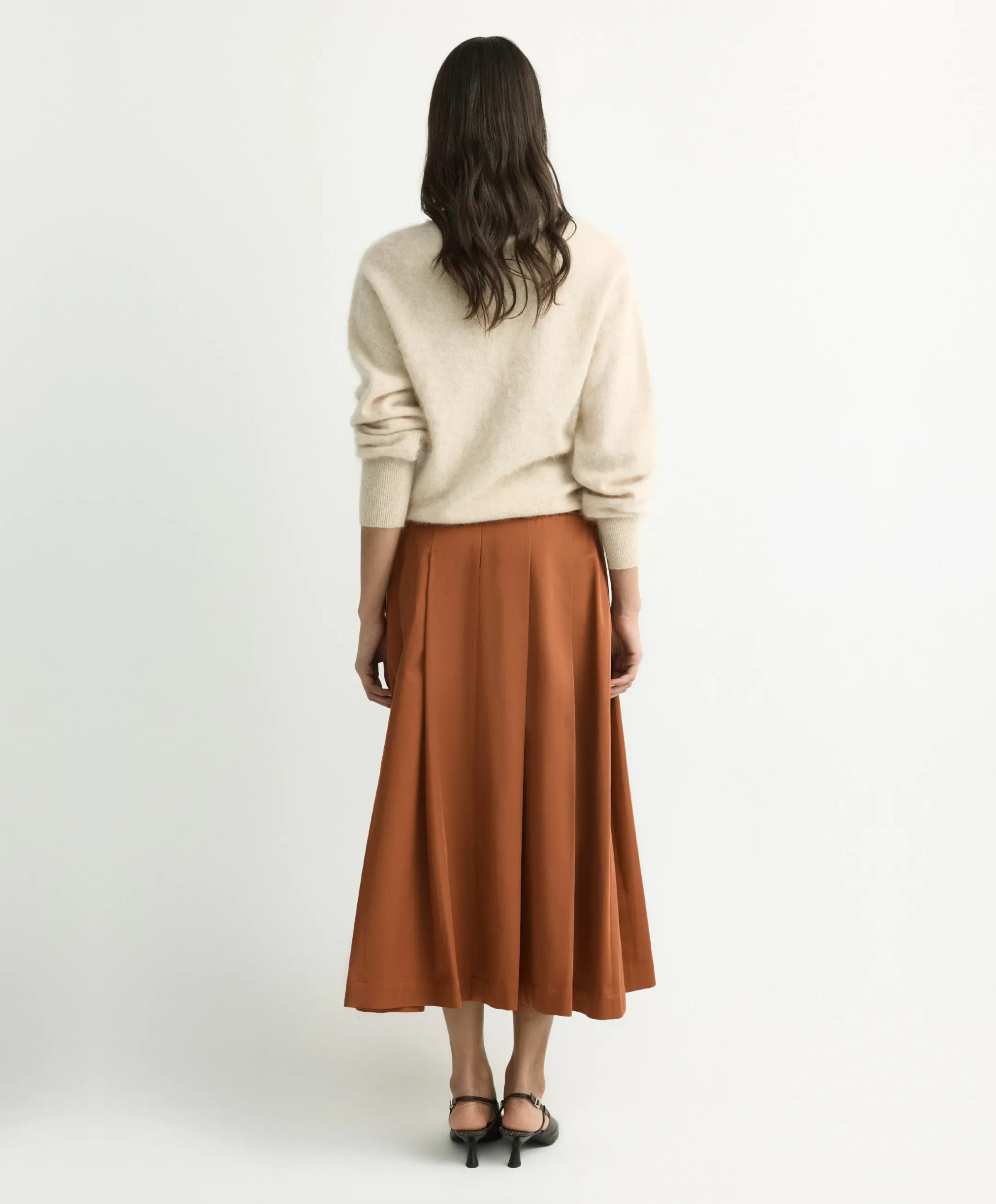 Xandres Dames rok beige