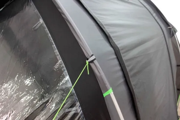 High Peak Paros 5, Camping, Tunneltelt, 11,8 kg, Grøn, Grå