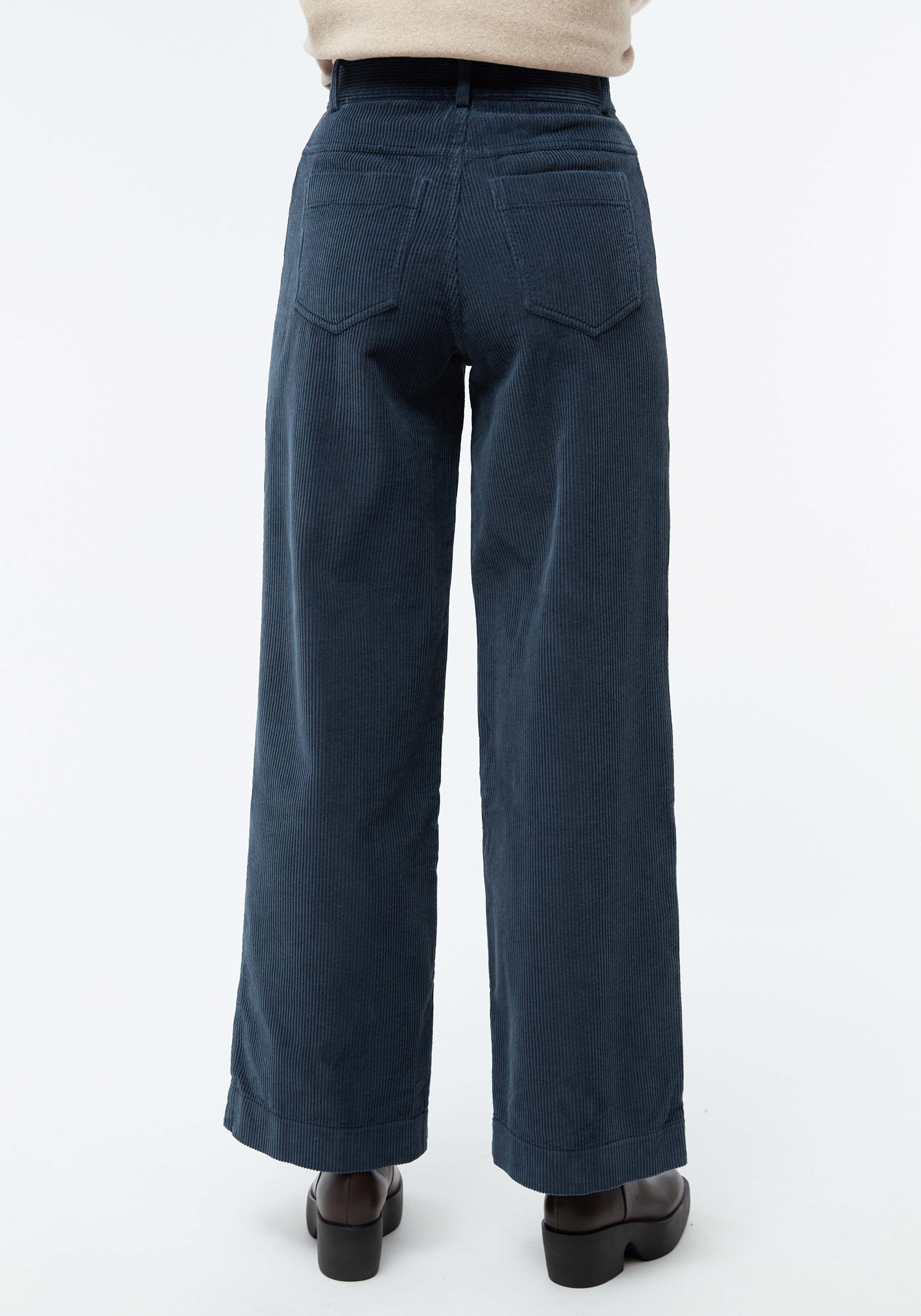 Givn Berlin Cord-Hose GBElena Midnight Blue
